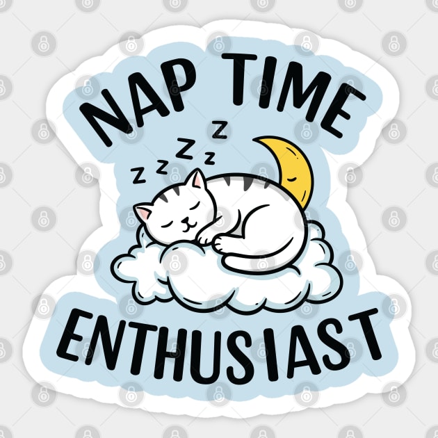 Nap Time Enthusiast Sticker by enrynz